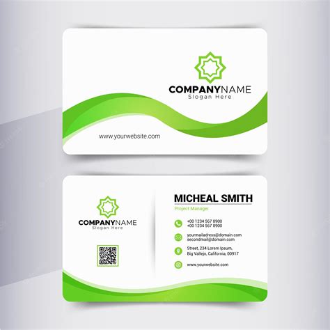 Visiting Card Background Design Sample