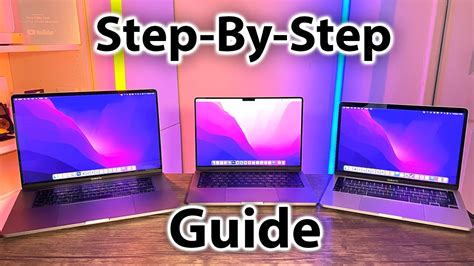 How to Set up a New MacBook Correctly (Step-by-Step Guide) - YouTube