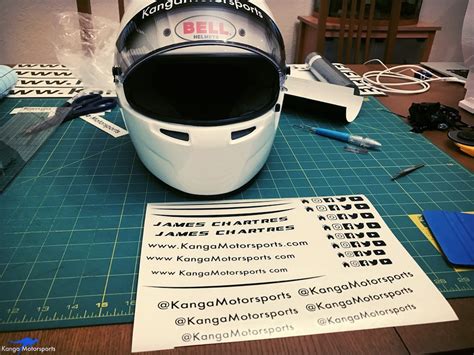 Making Race Car Vinyl Decals — Kanga Motorsports