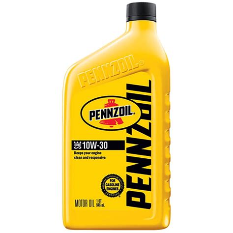 Pennzoil Conventional 10W30 Motor Oil, 5 qt with Bonus 1 Quart - Walmart.com