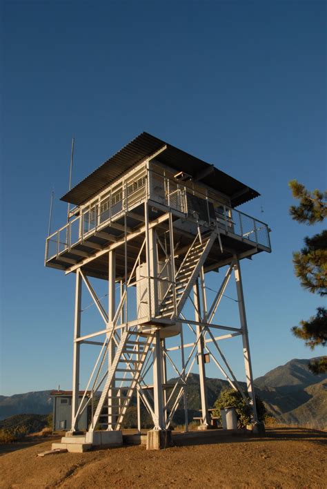 Fire lookout tower, Standard Lookout Steel Structure For Forest Service ...