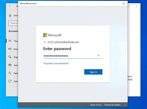 Sign in With a Microsoft Account: Sign into Windows 10 with a MS Account