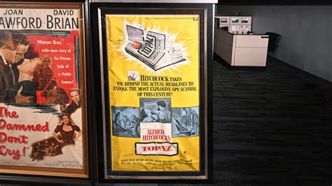 1969 Alfred Hitchcock's Topaz Framed Movie Poster for Sale at Auction ...