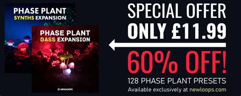 New Loops Sale: 60% Off Phase Plant Presets Bundle