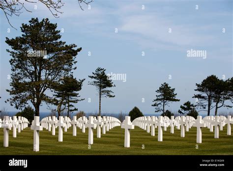 American cemetery at Omaha beach Stock Photo - Alamy