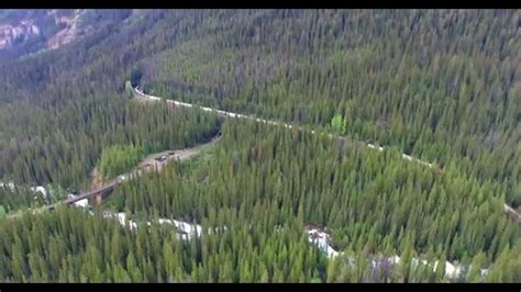 Spiral Tunnel near Field, BC (June 2015) - YouTube