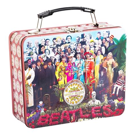 Beatles Lunch boxes and Tin totes -Beatles Fab Four Store Exclusively ...