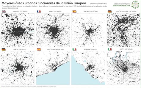 Urban Planning & Mobility on Twitter: "The urban footprint of the largest metropolitan areas of ...