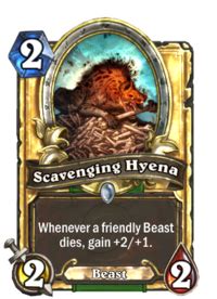 Scavenging Hyena - Hearthstone Wiki