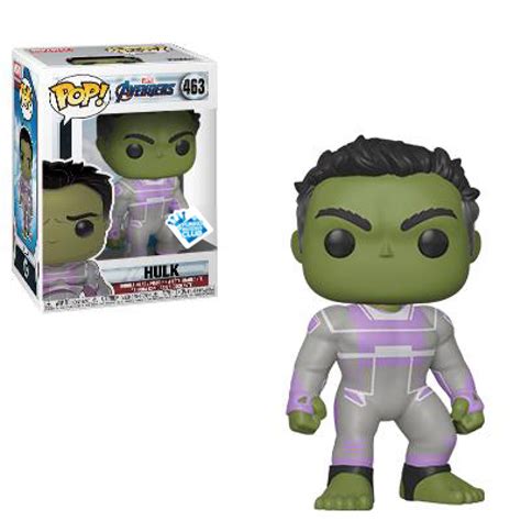 Funko POP Marvel Avengers Endgame Hulk Snap Suit Gamestop Exclusive ...