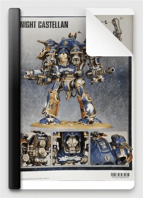 Knight Castellan Instructions Free Download - Build Instructions