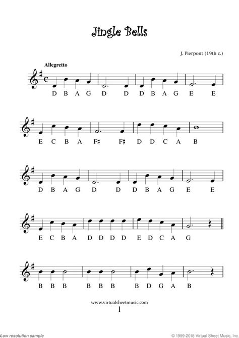 Very Easy Christmas Alto Saxophone Sheet Music Songs (PDF) "For Beginners", collection 1 ...