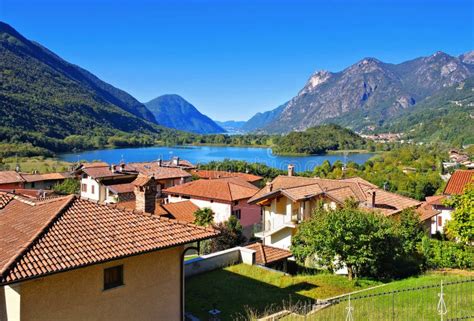 Lago Di Piano and Lake Lugano Stock Image - Image of lake, tree: 118754727