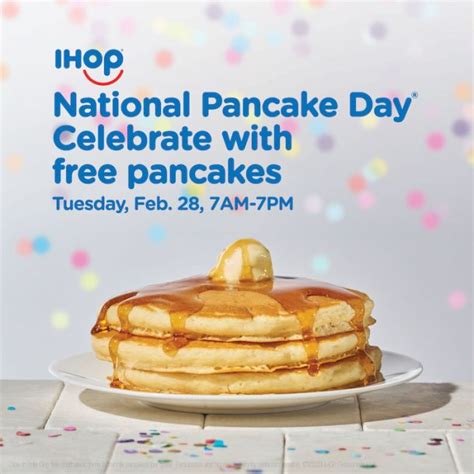 Today is Free Pancake Day at IHOP Kids Activities Blog