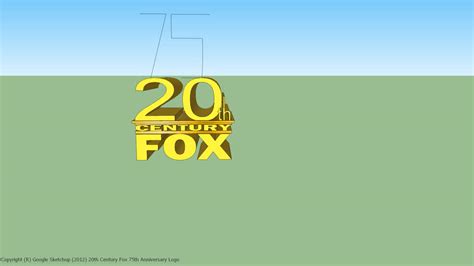 20th Century Fox 75 Years Sketchup