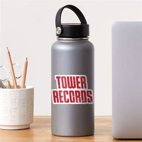 "Tower Records" Sticker for Sale by jacobcdietz | Redbubble