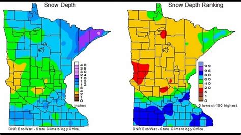 Snow cover across Minnesota is upside down | FOX 9 Minneapolis-St. Paul