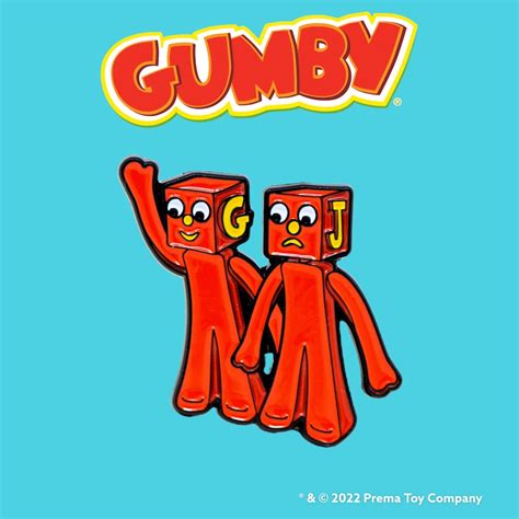 Gumby the Blockheads Enamel Pin - Etsy