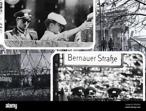 1961, the Berlin Wall (Germany) during its construction Stock Photo - Alamy