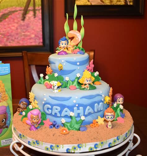 Bubble Guppies For Graham's 2Nd Birthday! - CakeCentral.com