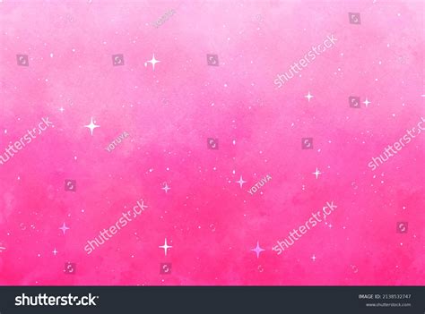 Beautiful Watercolor Starry Sky Background Material Stock Illustration ...