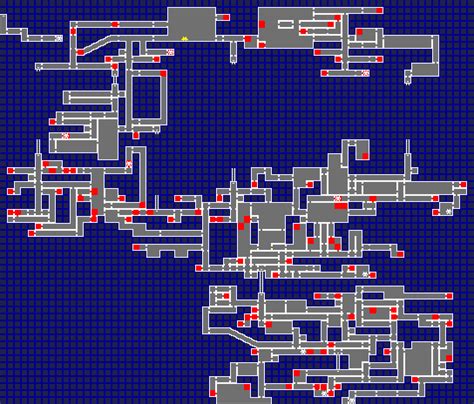 Map of all Map dots - A complete guide to Super Metroid speedrunning