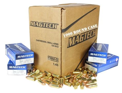 Magtech - 115GR - 9MM - BULK AMMO - 1000 Rounds/Case - Element Armament