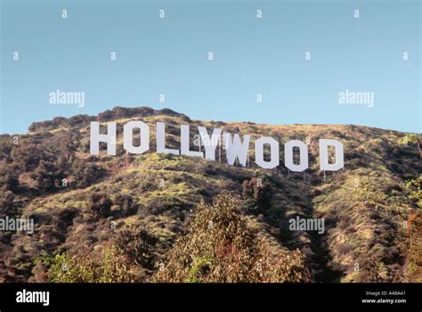 Hollywood Sign Los Angeles Stock Photo - Alamy