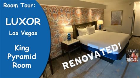 Luxor Room Tour - Newly Remodeled King Pyramid Room Review ...