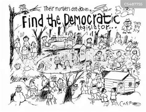 Democratic Party News and Political Cartoons