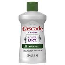 Cascade Platinum Power Dry Rinse Aid 250mL