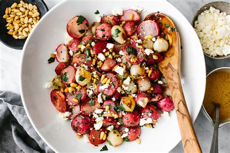 Roasted Radish Salad - Downshiftology