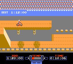 Excitebike (NES) - online game | RetroGames.cz