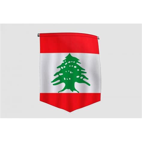 Lebanon Flag Sticker - DecalsHouse