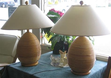 SOLD: Vintage beehive rattan lamps | seattle.craigslist.org/… | Flickr
