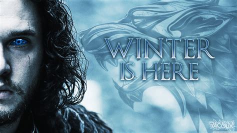 Winter is Here John Snow wallpaper | movies and tv series | Wallpaper ...