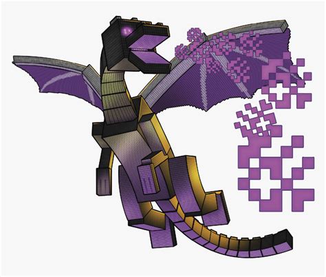 Minecraft Wallpaper Ender Dragon, HD Png Download , Transparent Png ...