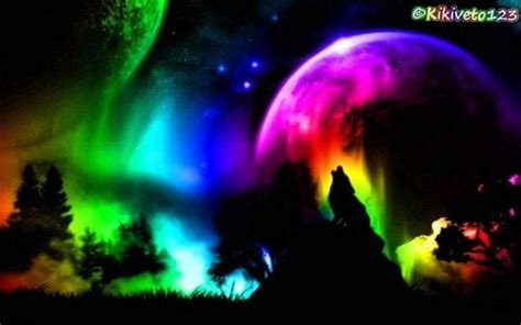 Cool Rainbow Wolf Wallpapers - www.Wolf-Wallpapers.pro