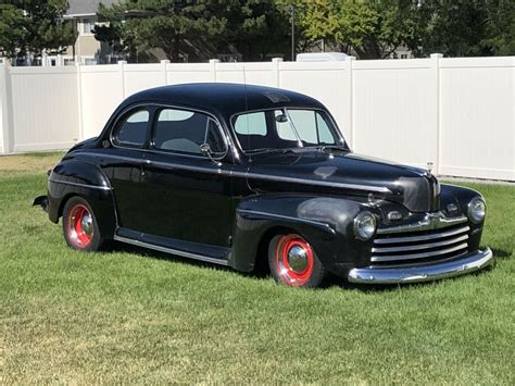 1946 Ford Super Deluxe Coupe Black RWD Automatic Super Deluxe Coupe - Classic Ford Super Deluxe ...