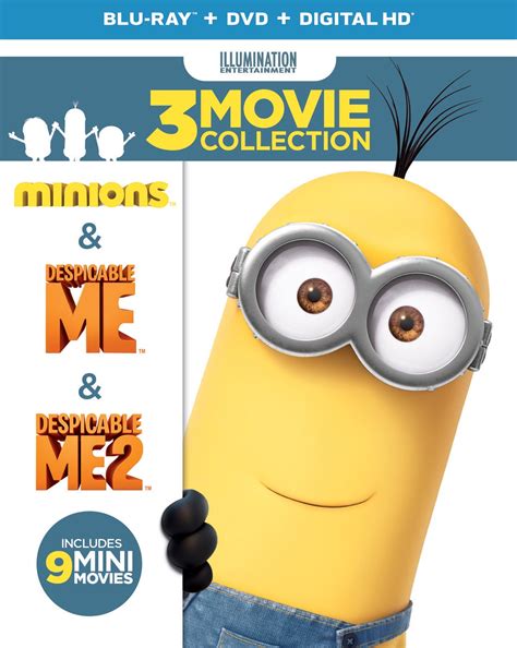 Best Buy: Despicable Me 3-Movie Collection [Blu-ray/DVD] [6 Discs]