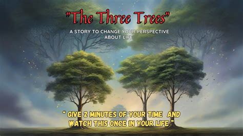 The Three Trees || A story to change your perspective about life - YouTube