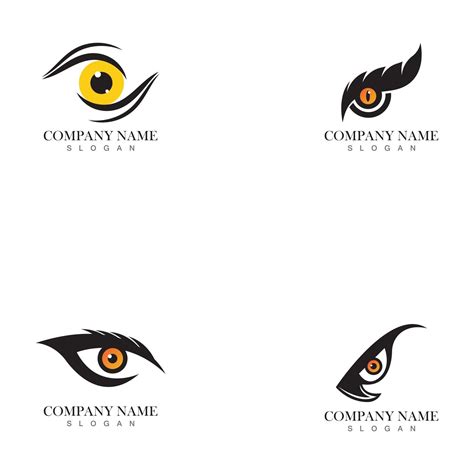 Eagle eye logo concept design template 2959663 Vector Art at Vecteezy