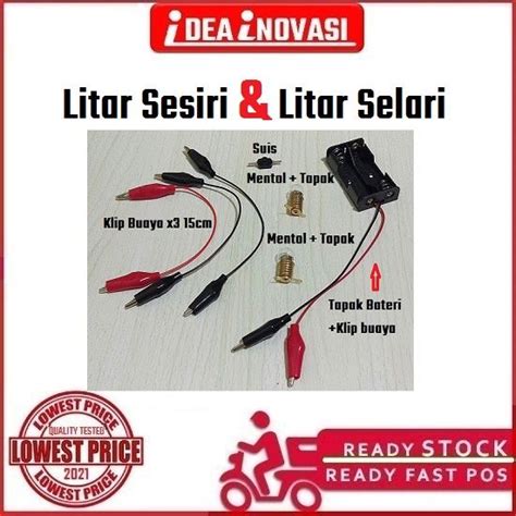 Malaysia Stock PROJEK RBT STEM KIT Amali Teknologi Elektrik litar ...