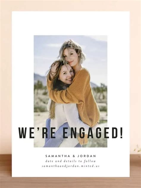 Everything to Know About Sending Engagement Announcement Cards in 2022 ...