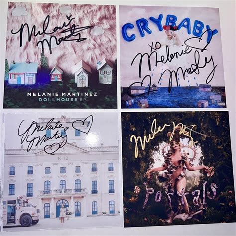 Melanie Martínez Signed Prints Printed onto high... - Depop