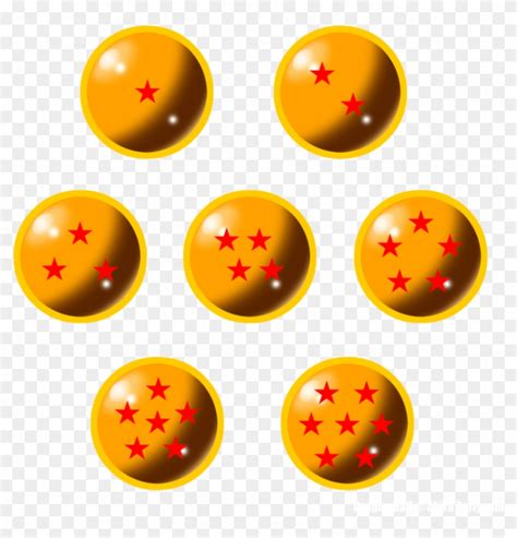 Dragonballs Png - Dragon Ball Z Seven Dragon Balls, Transparent Png - 897x891(#752457) - PngFind