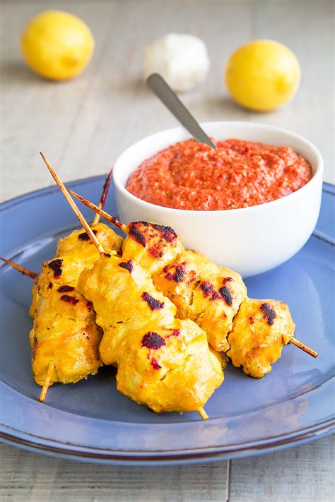 SHISH TAWOOK (SHISH TAOUK) Levantine chicken skewers recipe