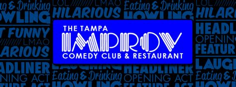 Tampa Improv Comedy Club - Bar & Restaurant - Ybor City - Tampa