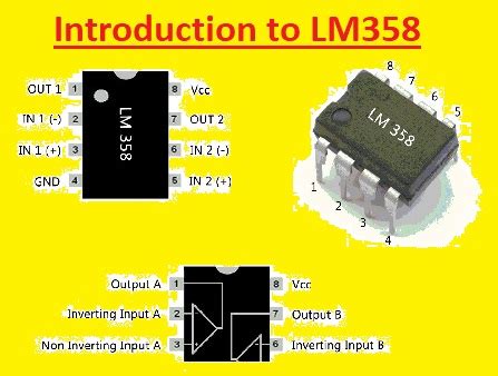 Introduction to LM358, Working, Pinout & Applications - The Engineering Knowledge