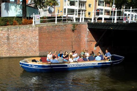 Groningen: Open Boat City Canal Cruise